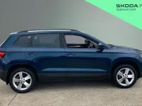 Used Skoda Karoq SE 150 HP (110 kW) 2021 Blue SUV