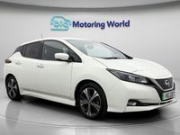 Used Nissan Leaf N-Connecta 110 kW (150 HP) 2020 White Hatchback
