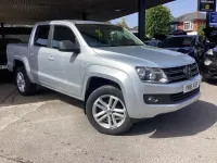 Käytetty VW Amarok Highline 180 HP (132 kW) 2016 Hopea Nouto
