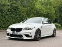 Begagnad BMW M2 Competition Edition 410 HK (301 kW) 2019 Vit Sportkupé