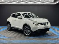 Used Nissan Juke Tekna 110 HP (80 kW) 2017 White SUV