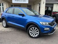 Used VW T-Roc SE 116 HP (85 kW) 2020 Blue SUV