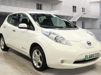 Used Nissan Leaf Acenta 80 kW (109 HP) 2016 White Hatchback