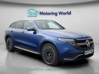 Used Mercedes EQC400 AMG line 300 kW (408 HP) 2023 Blue SUV
