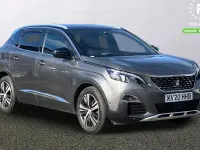 Used Peugeot 3008 GT-line 131 HP (96 kW) 2020 Grey SUV