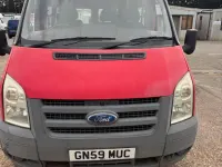 Used Ford Transit 100 HP (73 kW) 2010 Red Van