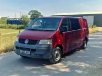 Used VW T5 129 HP (94 kW) 2007 Red Van