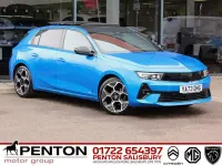 Used Vauxhall Astra Ultimate 130 HP (95 kW) 2023 Blue Hatchback