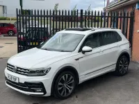 Used VW Tiguan R-line 190 HP (139 kW) 2018 White SUV