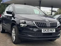 Used Skoda Karoq SE Technology 116 HP (85 kW) 2020 Black SUV
