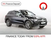 Used Mercedes GLC300 AMG line 245 HP (180 kW) 2022 Black SUV