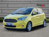 Used Ford Ka Plus Zetec 68 HP (50 kW) 2017 Yellow Hatchback