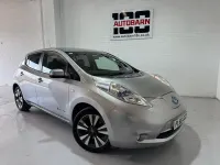Used Nissan Leaf Tekna 80 kW (109 HP) 2017 Silver Hatchback