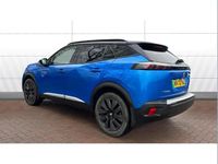 Used Peugeot e-2008 Premium 100 kW (136 HP) 2022 Blue SUV