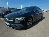 Used Mercedes CLA180 AMG line 2022 Black Coupe