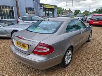 Used Mercedes CLK270 Avantgarde 170 HP (125 kW) 2004 Silver Coupe