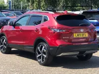 Used Nissan Qashqai Tekna 138 HP (101 kW) 2019 Red SUV