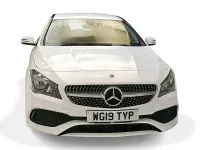 Used Mercedes CLA200 AMG line 2019 White Coupe