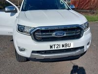 Used Ford Ranger Limited 2021 White Pickup