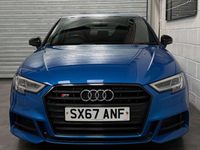 Used Audi S3 Sportback Black Edition 2018 Blue Hatchback