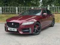 Used Jaguar XF R-Sport 180 HP (132 kW) 2016 Red Sedan