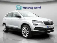 Used Skoda Karoq 150 HP (110 kW) 2019 Silver SUV