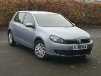 Used VW Golf VI S 103 HP (75 kW) 2011 Blue Hatchback