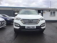 Used Hyundai Santa Fe Premium 2014 White SUV