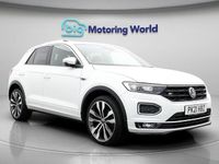 Used VW T-Roc R-line 150 HP (110 kW) 2021 White SUV
