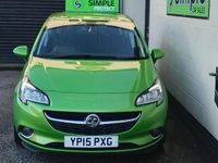 Used Vauxhall Corsa SRi 95 HP (69 kW) 2015 Green Hatchback