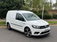 Used VW Caddy Highline 102 HP (75 kW) 2019 White MPV