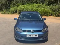 Used VW Golf VII Match 2014 Blue Hatchback