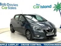 Used Nissan Micra Acenta Limited Edition 90 HP (66 kW) 2018 Grey Hatchback