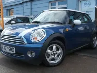Used Mini Cooper 118 HP (86 kW) 2007 Blue Hatchback