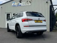 Used Skoda Kodiaq SportLine 150 HP (110 kW) 2019 White SUV