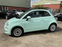 Used Fiat 500 Lounge 69 HP (50 kW) 2018 Green Hatchback
