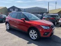 Used Seat Arona SE Technology 95 HP (69 kW) 2020 Red SUV