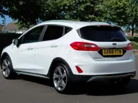 Used Ford Fiesta Active X 123 HP (90 kW) 2018 White Hatchback