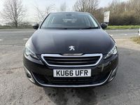 Used Peugeot 308 Allure 120 HP (88 kW) 2016 Black Hatchback
