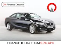 Used BMW 218 Performance 136 HP (100 kW) 2016 Black Coupe