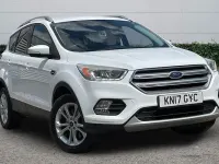 Used Ford Kuga Titanium 150 HP (110 kW) 2017 White SUV
