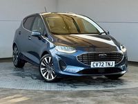 Used Ford Fiesta Titanium 2022 Blue Hatchback