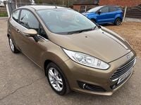 Used Ford Fiesta Zetec 2015 Brown Hatchback