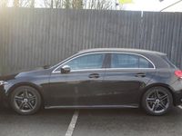 Used Mercedes A200 AMG line 2018 Black Hatchback