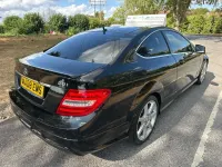 Used Mercedes C220 Sport Edition 170 HP (125 kW) 2014 Black Coupe