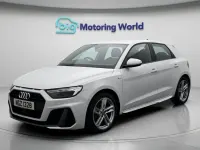 Used Audi A1 Sportback S-Line 116 HP (85 kW) 2019 White Hatchback