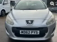 Gebraucht Peugeot 308 2012 Grau Kleinwagen