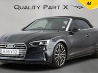 Used Audi A5 Cabriolet S-Line 190 HP (139 kW) 2019 Black Cabriolet