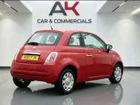 Used Fiat 500 Pop 69 HP (50 kW) 2011 Red Hatchback