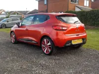 Used Renault Clio Dynamique 90 HP (66 kW) 2013 Red Hatchback